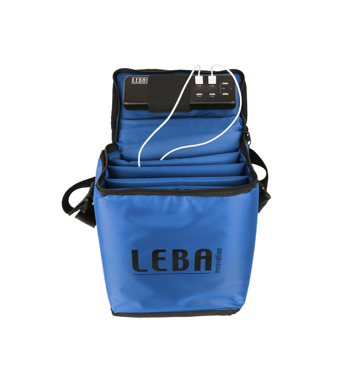 Leba NB2-5T-BLU-UC-SC W126552720 NoteBag Blue 5, USB-C Schuko 