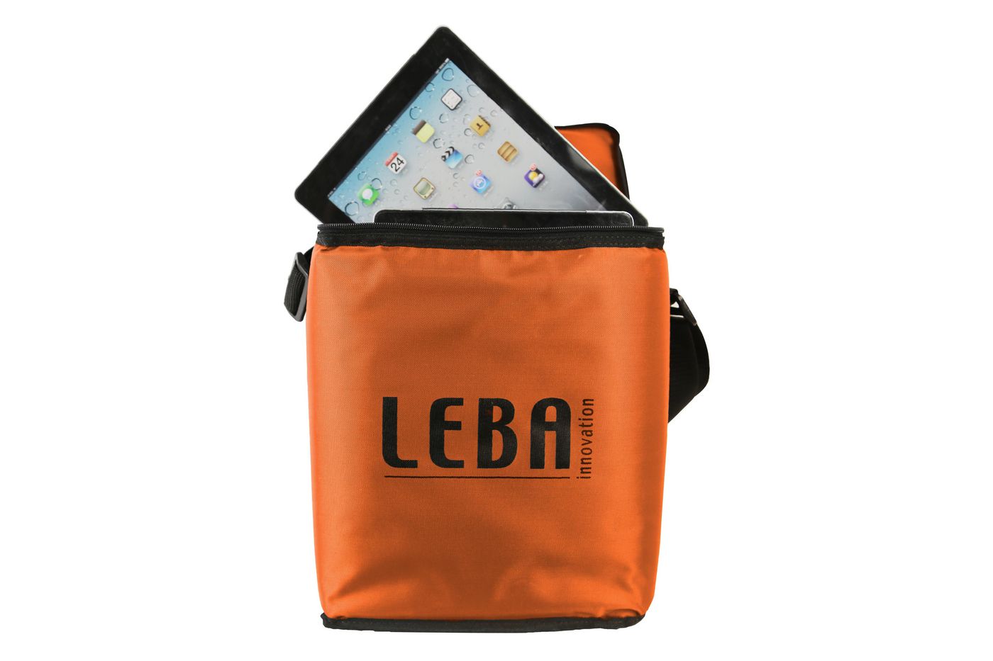 NoteBag Orange, carries 5 tabl