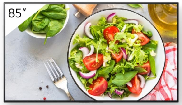 85" Pro BRAVIA LCD 550nit