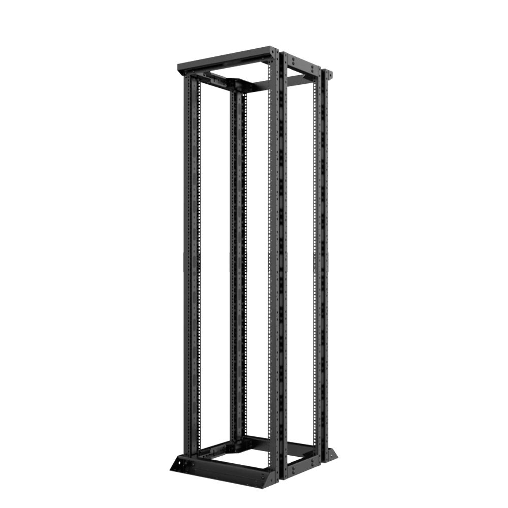 19" 42U Open Rack Double - ROF42UDF66BL