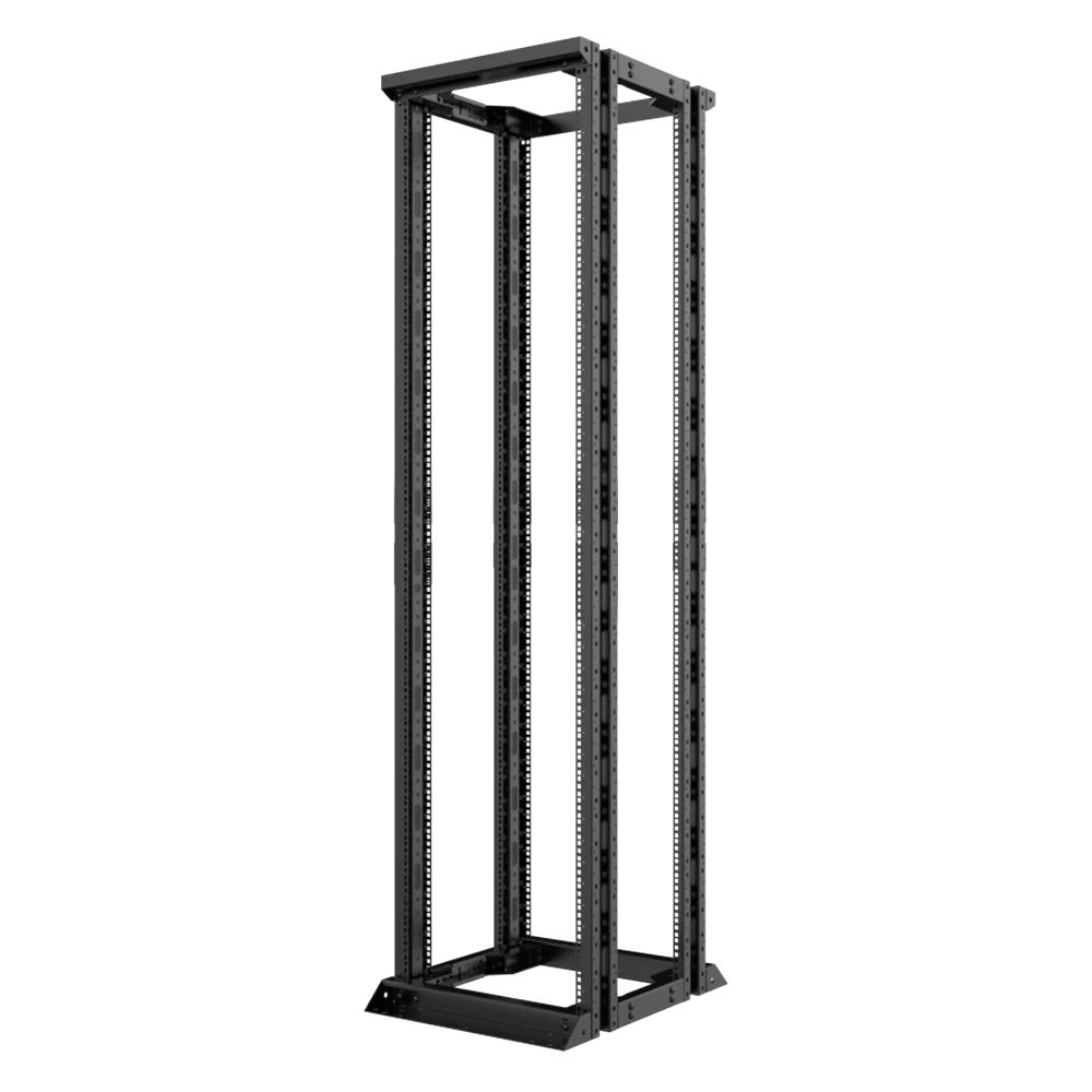 19" 46U Open Rack Double - ROF46UDF66BL
