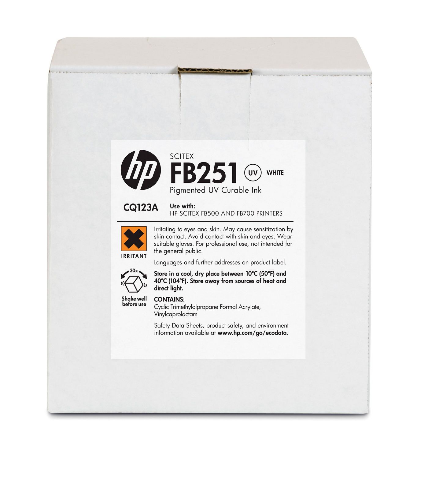 HP SCITEX FB251 WHITE INK