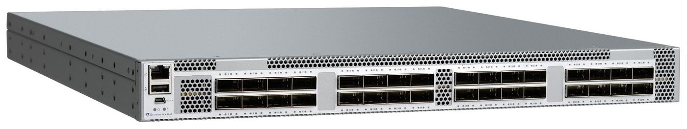 Extreme-Networks BR-SLX-9240-32C-AC-F W128428716 Slx-9240 Managed L2L3 1U Grey 