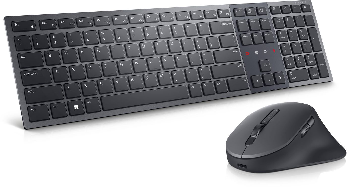 DELL Tastiera e mouse per la collaborazione Pro Premium - KM900 - Inglese (Stati Uniti internazionale) (QWERTY)
