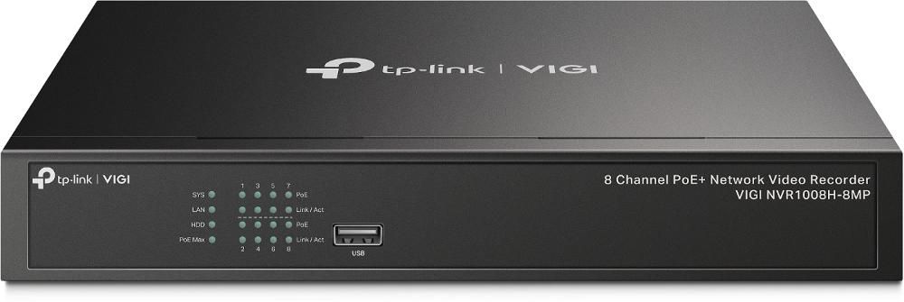 TP-Link VIGI NVR1008H-8MP W128432428 Vigi 8 Channel Poe+ Network 