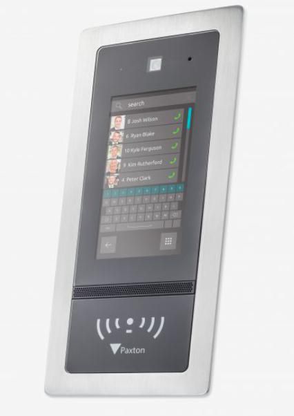 Entry - Touch panel, flush