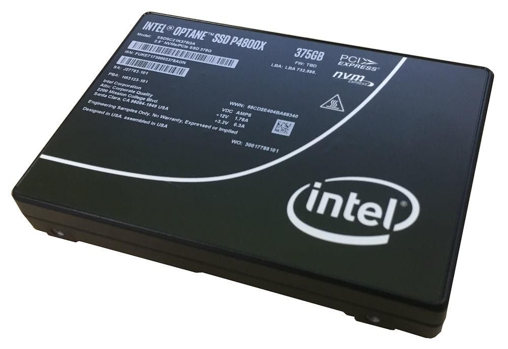 375GB U.2 NVMe SSD with PCIe