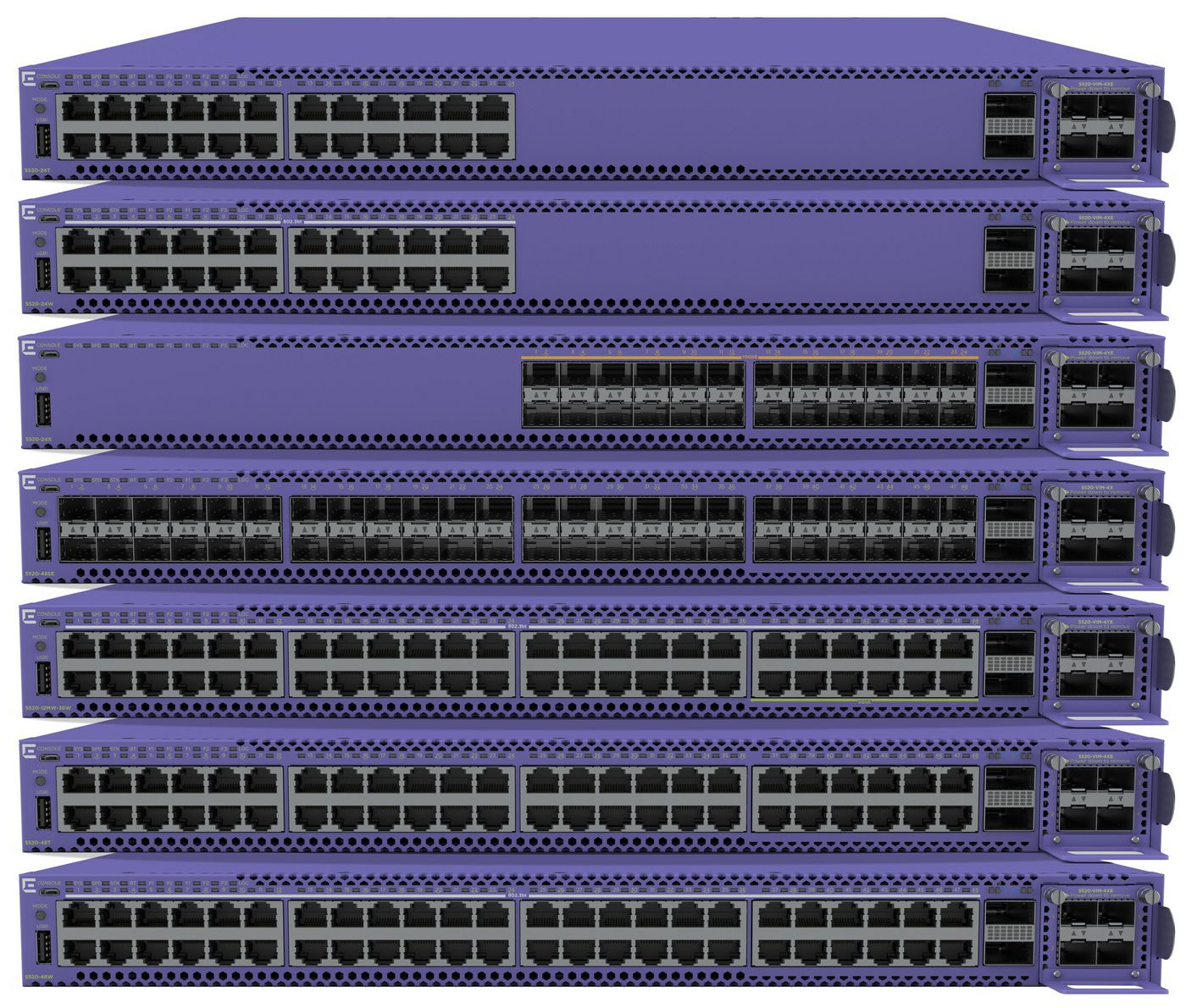 Extreme-Networks 5520-24X W128427989 Network Switch Managed L2L3 