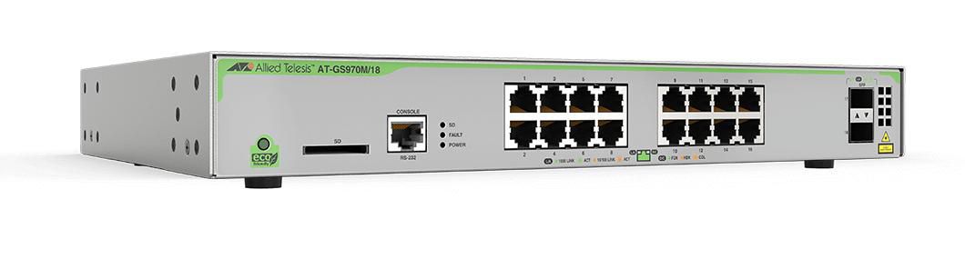Allied-Telesis AT-GS970M18-30 W128428583 Network Switch Managed L3 