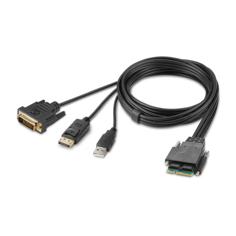 Belkin F1DN2MOD-HC-DP6 W128429097 Kvm Cable Black 1.8 M 