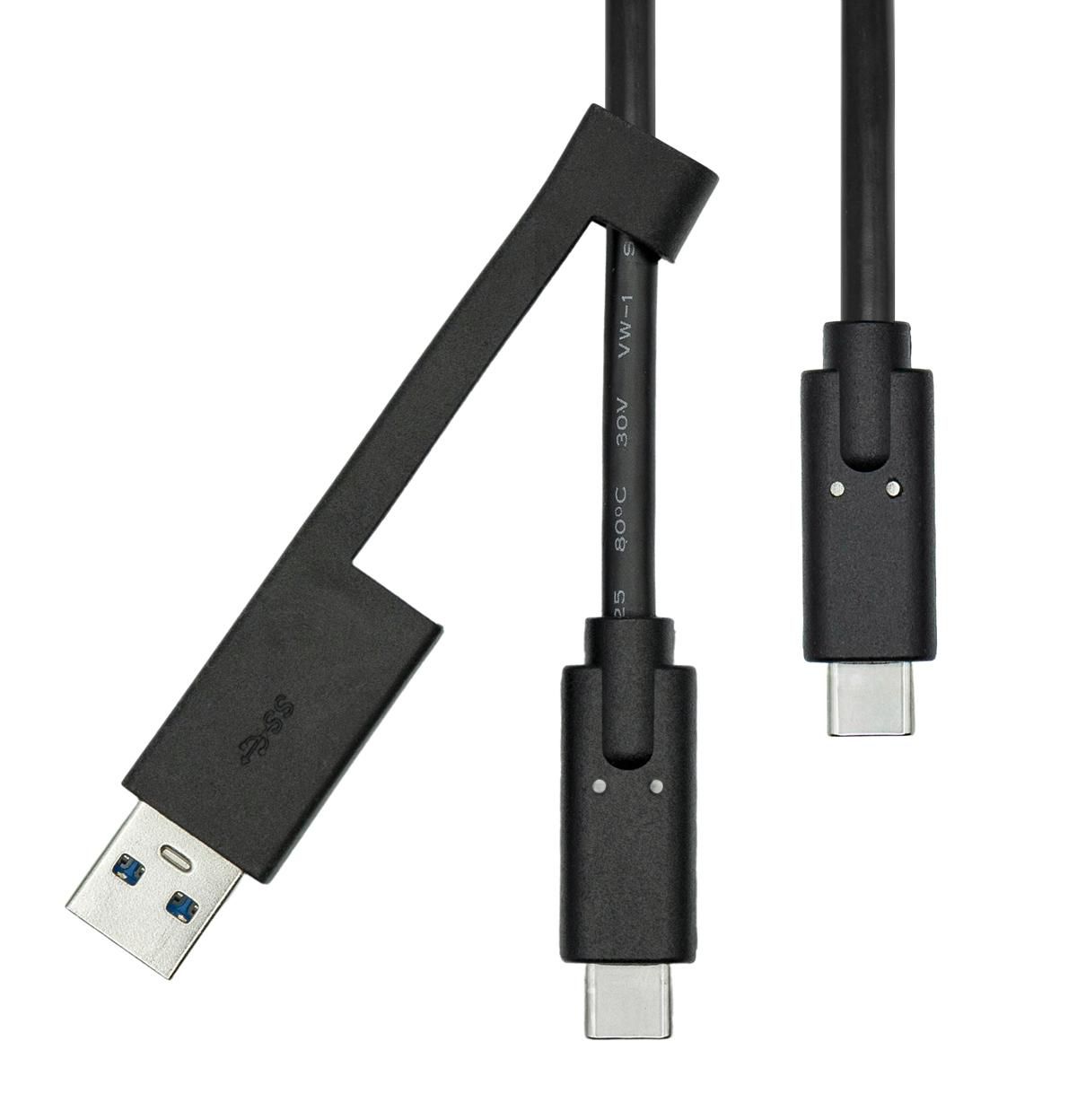 USB-C 3.2 G2 Cable with USB-A