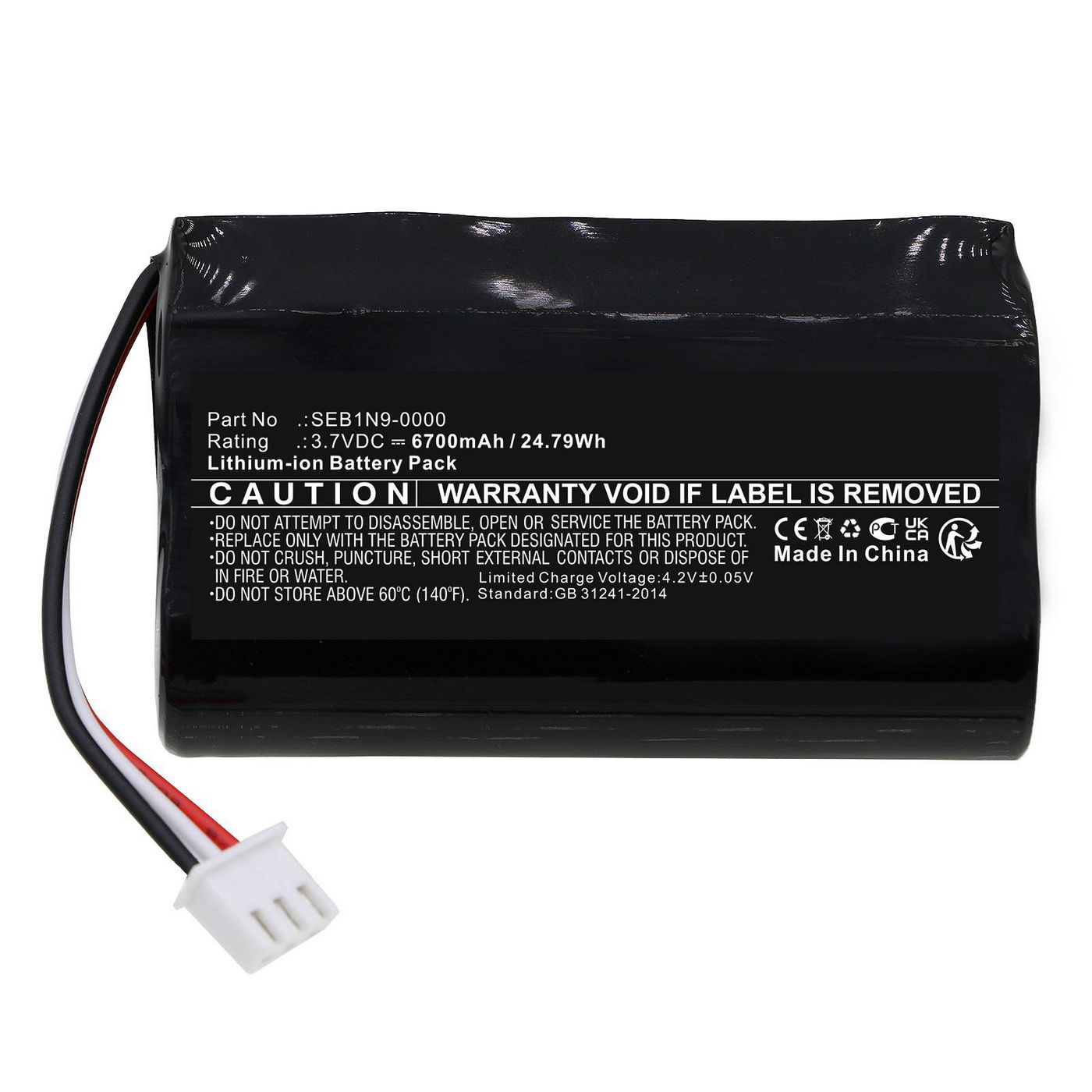 Battery 24.79Wh Li-ion 3.7V 