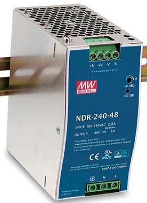 DIN-RAIL 48VDC, -20~50gr