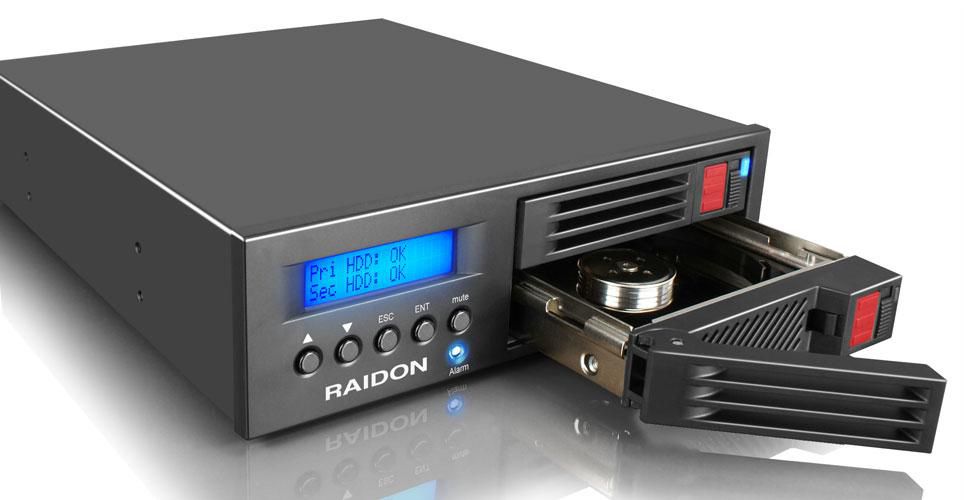 Raidon MR2020-2S-S2R W128441203 Drive Bay Panel Black 