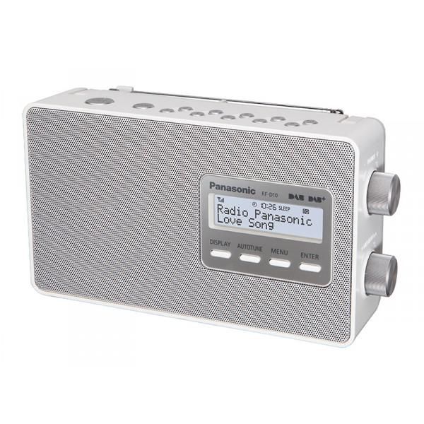 PANASONIC RF-D10EG-W DAB+ Digitalradio, weiß