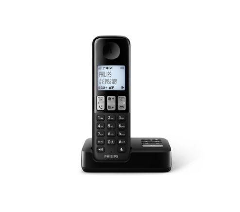 Philips D2551B01 W128442083 D2551B Dect Telephone Caller 