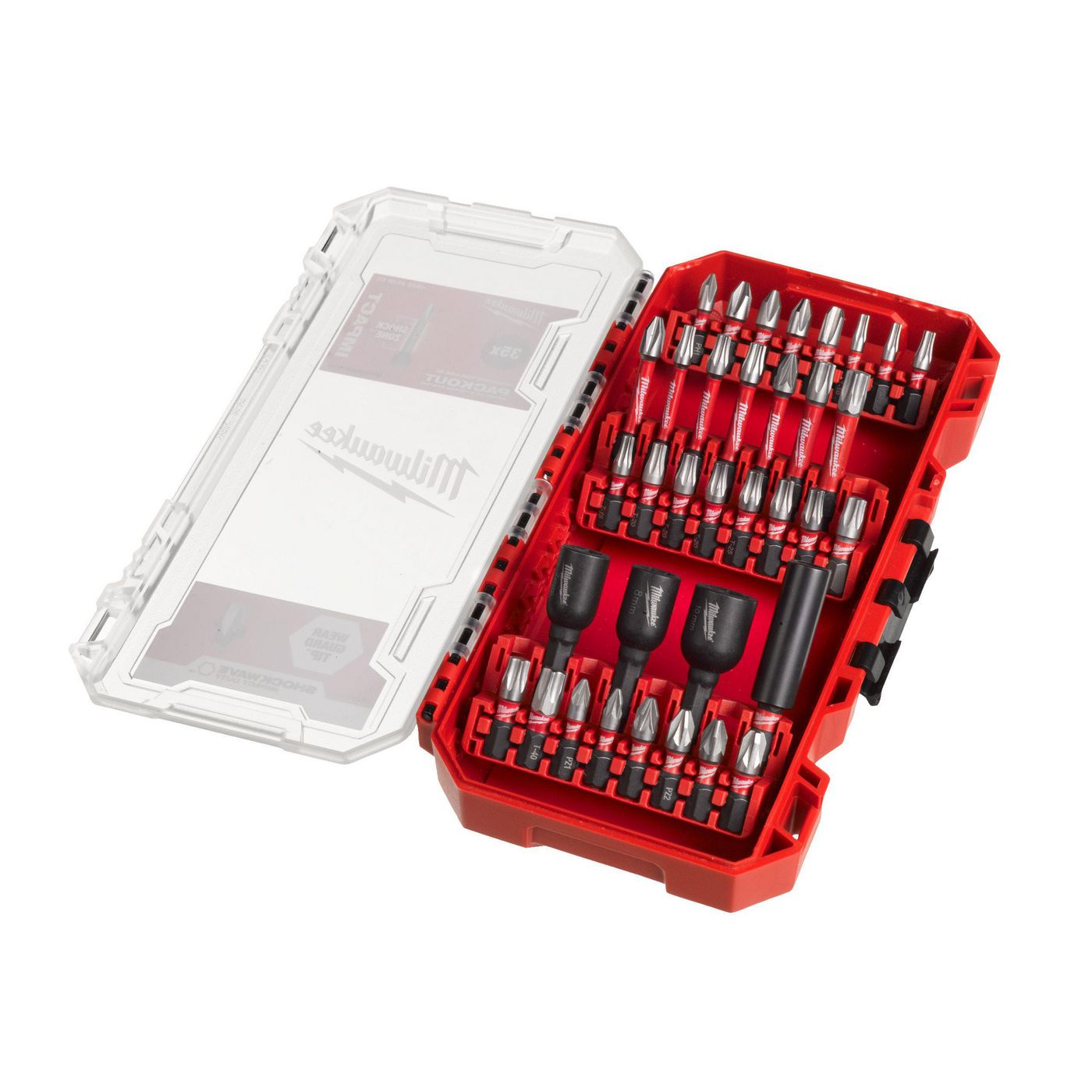 Milwaukee 4932492003 SHOCKWAVE set viti 35 pezzi