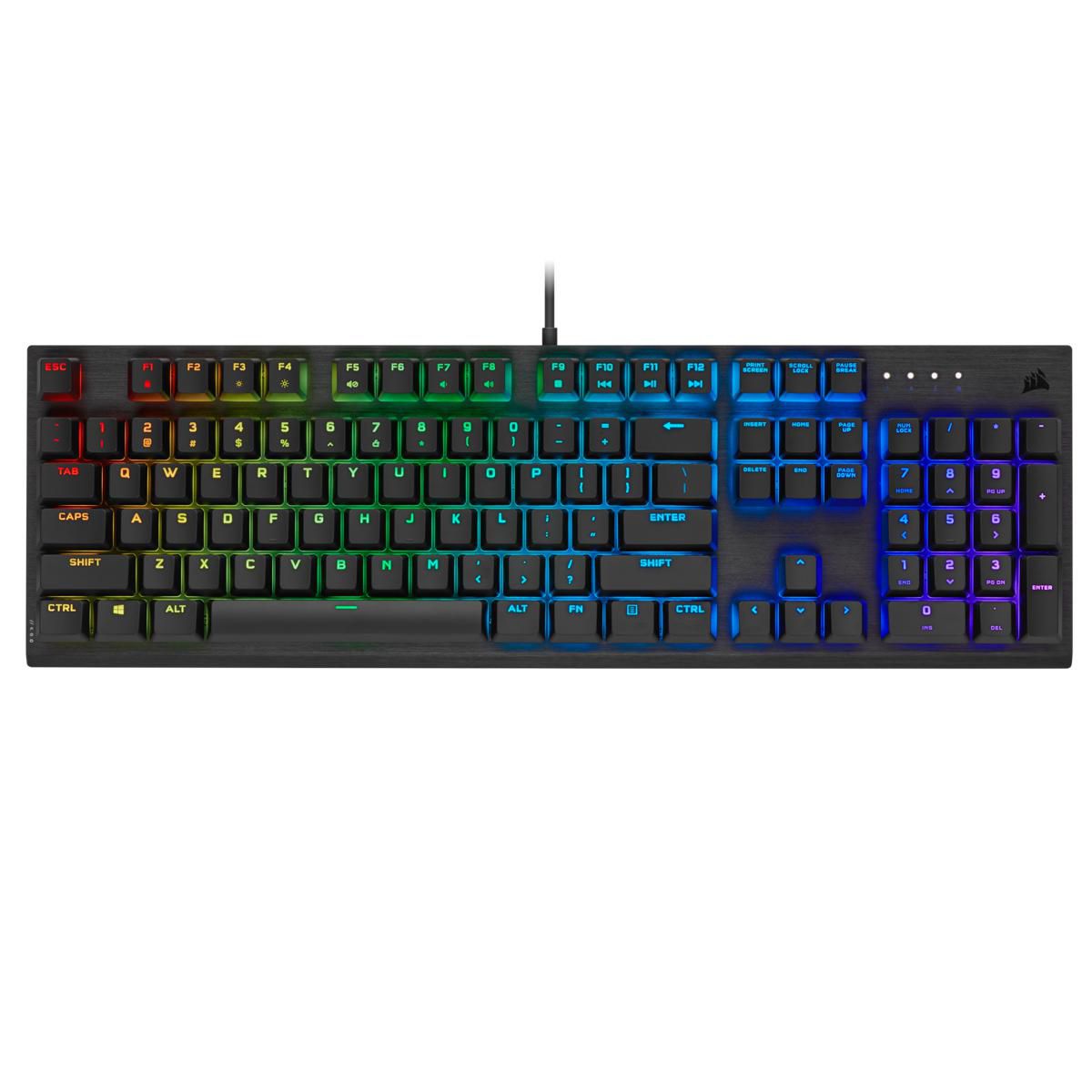 CORSAIR K60 RGB PRO Gaming Tastatur, RGB LED - schwarz