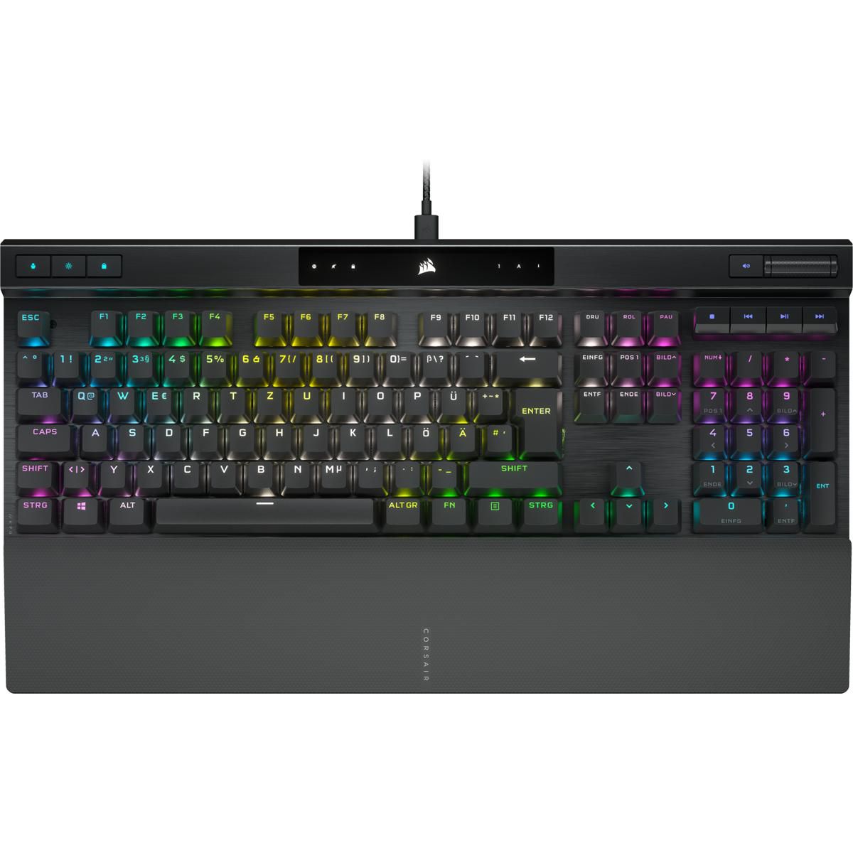 CORSAIR K70 PRO Optische RGB-Gaming-Tastatur, Kabelgebunden, RGB-LED-Hintergrundbeleuchtung, Optisch