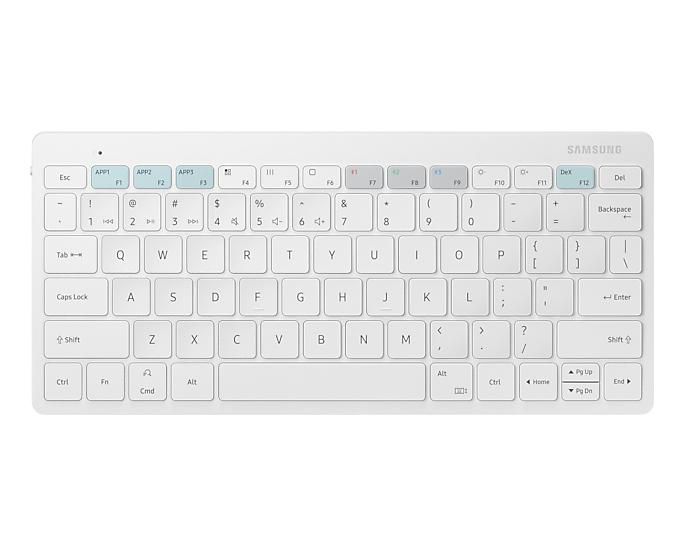 Mobile Device Keyboard White