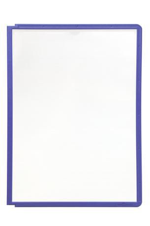 DURABLE Sichttafel SHERPA, DIN A4, Rahmen: blau-violett stabiler, voll umlaufender Rahmen aus PP, -