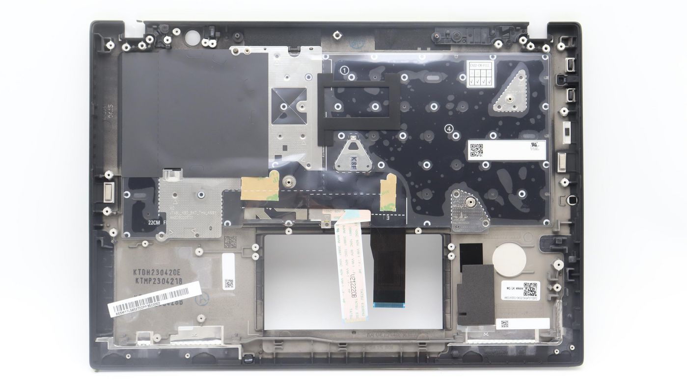 Lenovo 5M11L59464 ricambio per laptop Cover + keyboard (Mech_Asm Bl Kb Bk Ww Eng Tri - Warranty: 3M)