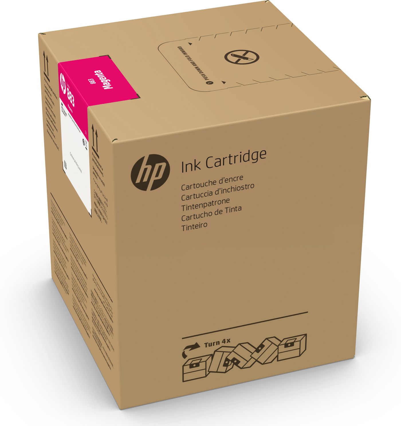 HP 883 5-Liter Magenta Latex Ink