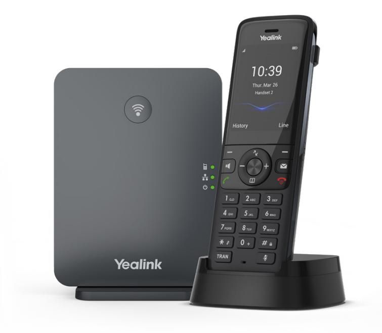 Yealink 1302026 W127053497 SIP DECT Telefon SIP-W78P 