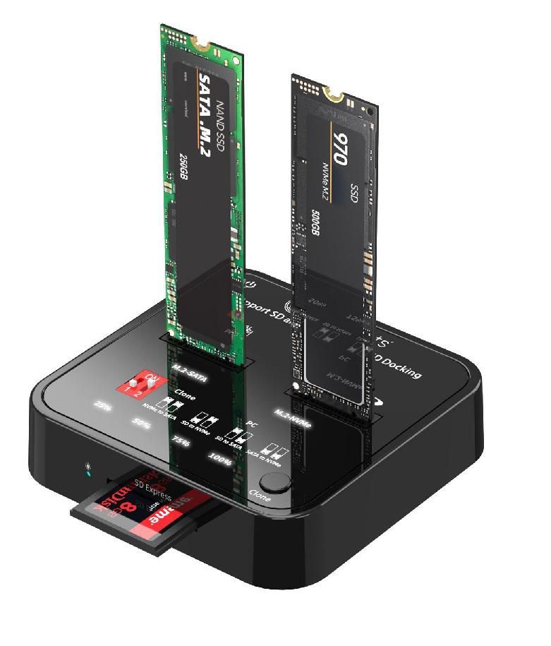 CoreParts MS-CLONER-M2-SD W128157534 USB3.2 Type-C 10Gbps M.2 