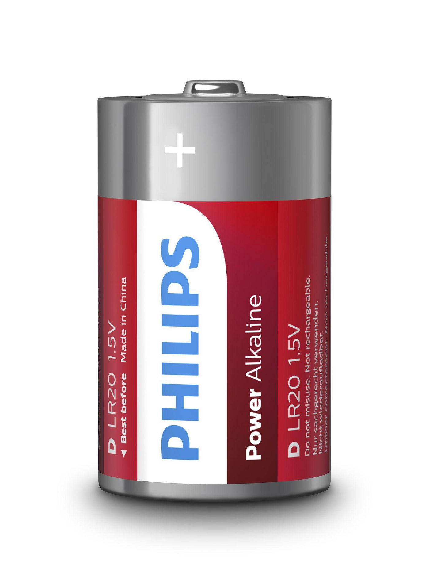Philips Power Alkaline Batteria LR20P2B/10