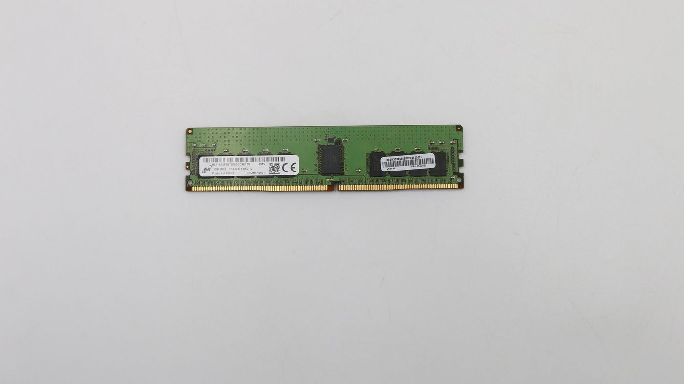 01AG631, Lenovo 16GB DDR4 memory module, PC4-2933, ECC Registered