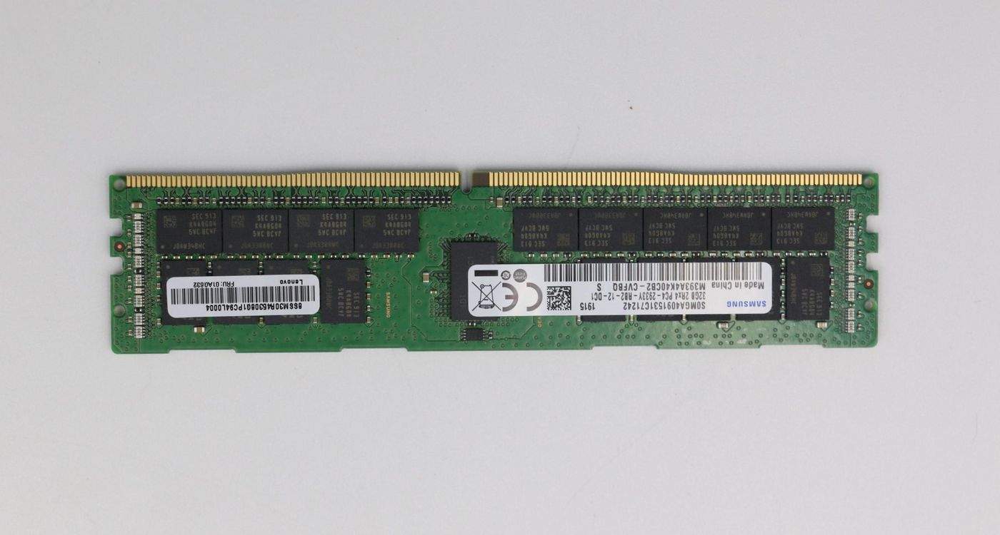 32GB DDR4 2933MHz Registered - 01AG632