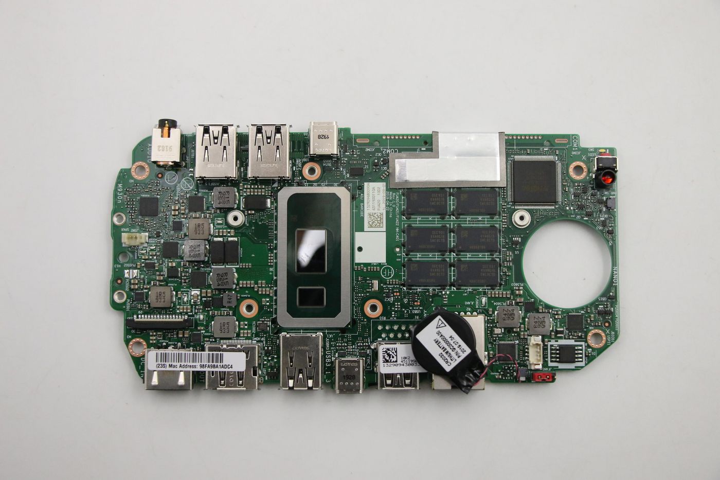 Lenovo Systemboard I3-8145U WIN DPK Fan