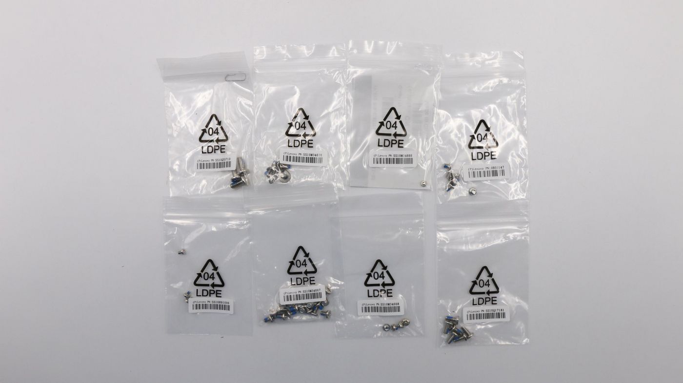 compatible screw list A310 - 01MN704