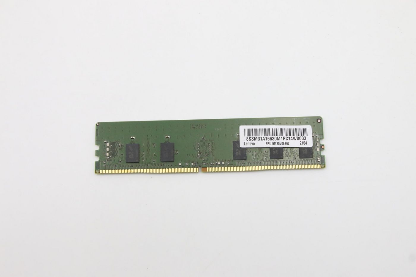 8GB DDR4 RDIMM memory module,