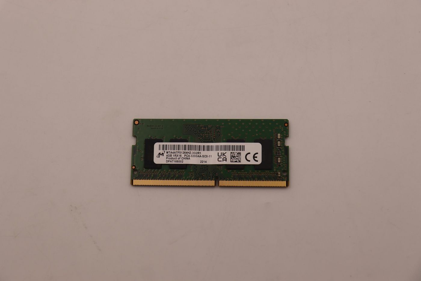 4GB DDR4 SODIMM memory module - 5M30Z71689