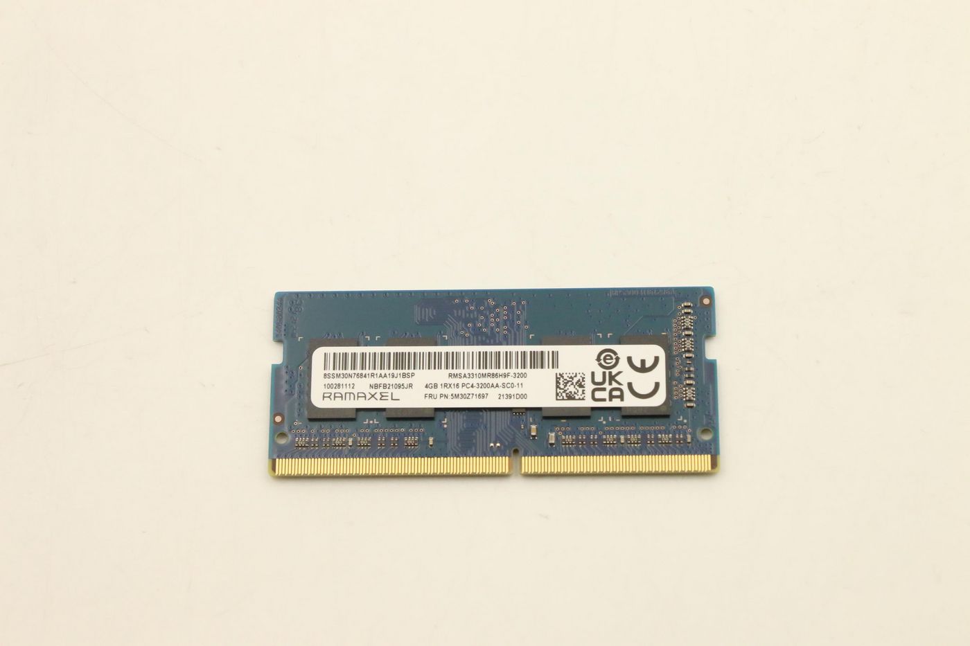 4GB DDR4 SODIMM memory module - 5M30Z71697