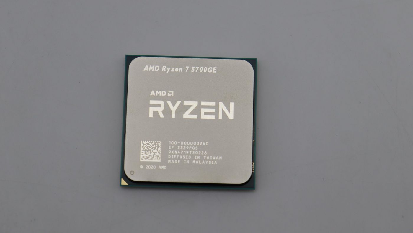 5SA0U56295, Lenovo AMD Ryzen 7 5700GE processor, 3.2GHz base