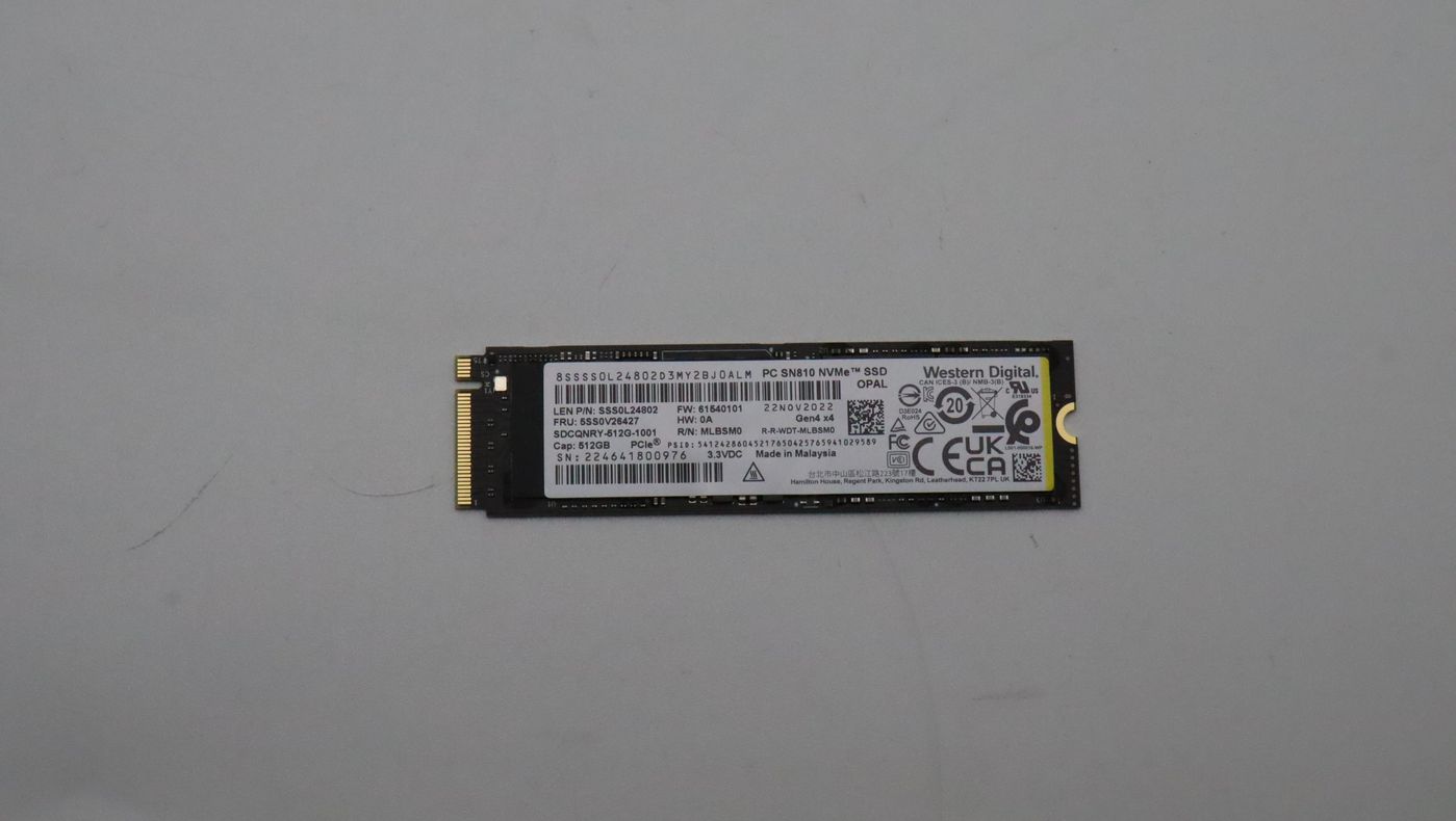 LENOVO SSD_ASM 512G M.2 2280 PCIe4x4