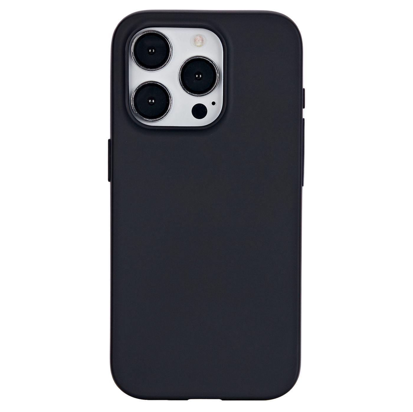ES67101027-BULK, eSTUFF iPhone 15 Pro INFINITE VIENNA TPU Cover - Black -  100% recycled TPU | EET