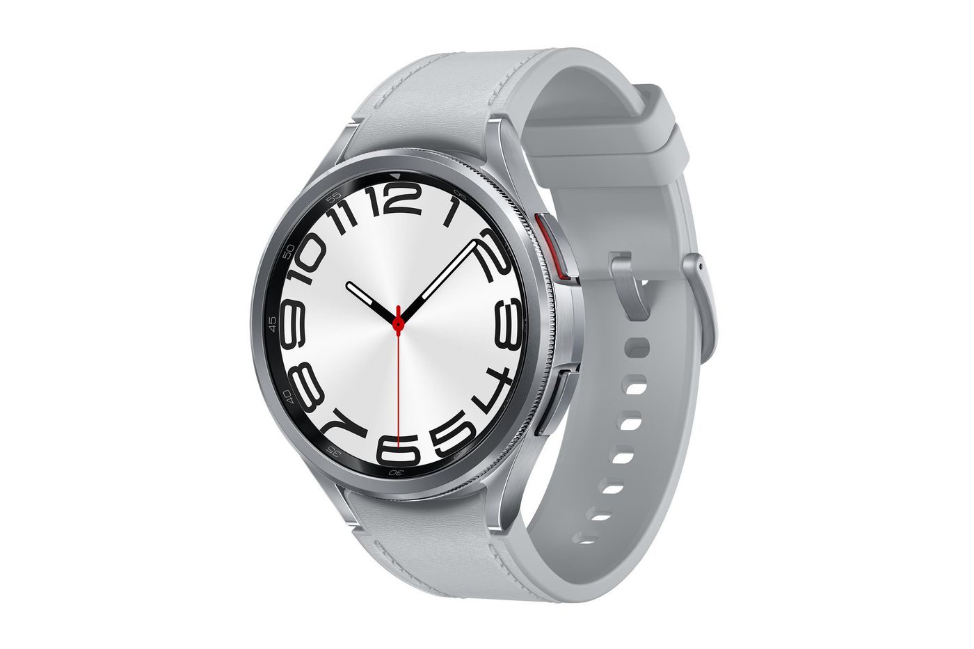 Samsung Galaxy Watch6 Classic Watch6 Classic 3,81 cm (1.5") OLED 47 mm Digitale 480 x 480 Pixel Touch screen Argento Wi-Fi GPS