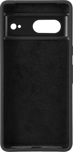 ESTUFF Google Pixel 7 Silicone Case Black silk touch 4 sides (ES678150-BULK)
