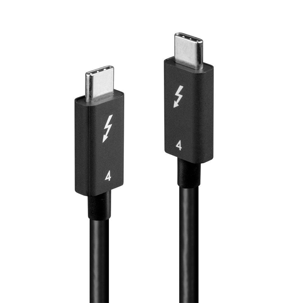 Lindy 31120 W128456607 1m Thunderbolt 4 Cable, 