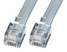 Lindy 34228 W128456680 20m RJ12 Cable 6P6C 