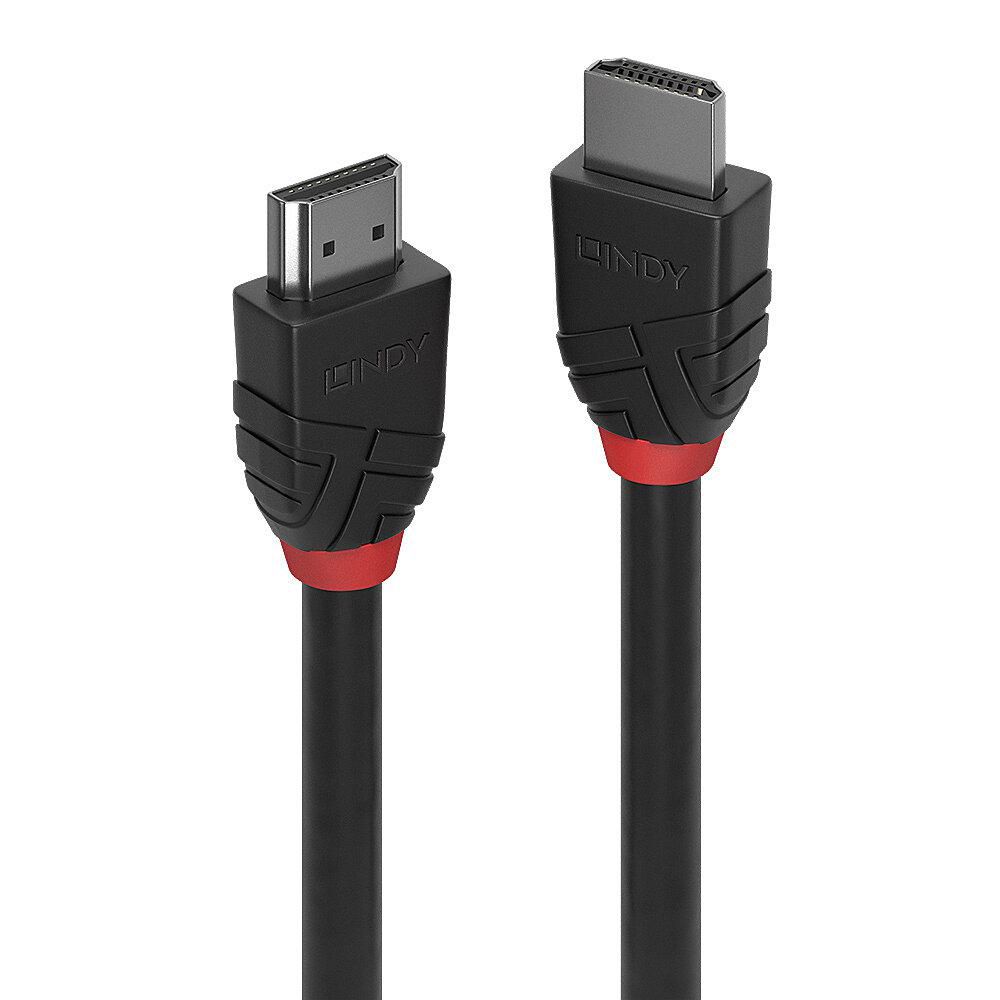 Lindy 36770 W128456794 0.5m 8K60Hz HDMI Cable, Black 