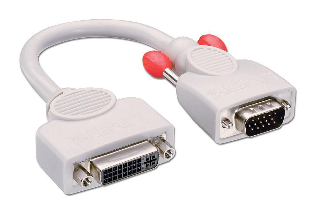 Lindy Lindy VGA Kabel an DVI Anschluss 0,2m (41223)