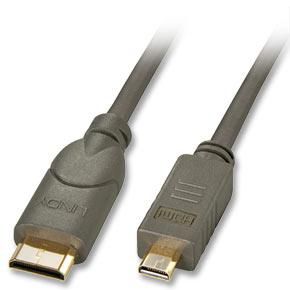 LINDY Mini HDMI an Micro HDMI 1,5m Stecker Typ C an Typ D