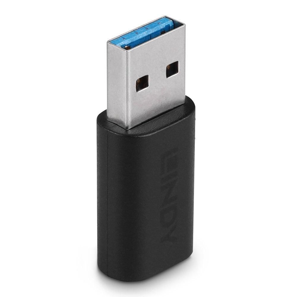 Lindy 41904 W128456970 USB 3.2 Type A to C Adapter 