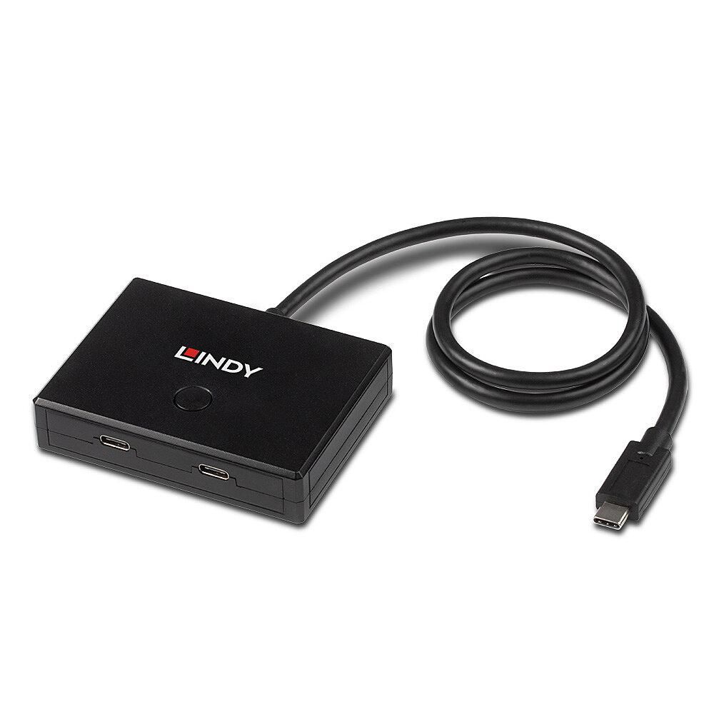 Lindy 43329 W128457000 2 Port USB 3.2 Gen 2 Type C 