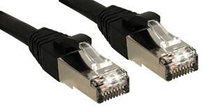 LINDY Cat.6 SSTP / S/FTP PIMF Premium Patchkabel, schwarz.2m